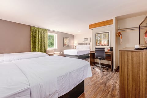 Room, Multiple Beds, Non Smoking | Blackout drapes, iron/ironing board, free WiFi, bed sheets