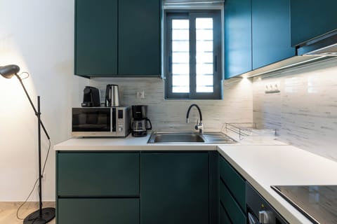 Apartment, 2 Bedrooms, Kitchen, City View | Private kitchen | Full-size fridge, microwave, oven, stovetop