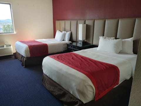 Standard Double Room, 2 Double Beds | Pillowtop beds, individually furnished, desk, iron/ironing board