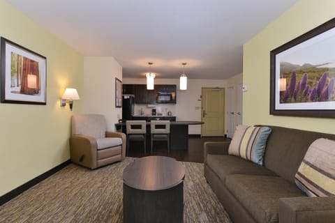 Suite, 1 Bedroom | In-room safe, desk, blackout drapes, iron/ironing board