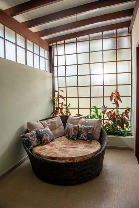 Luxury Chalet, Pets Allowed, Garden View | Living area | 32-inch LED TV with satellite channels, toys