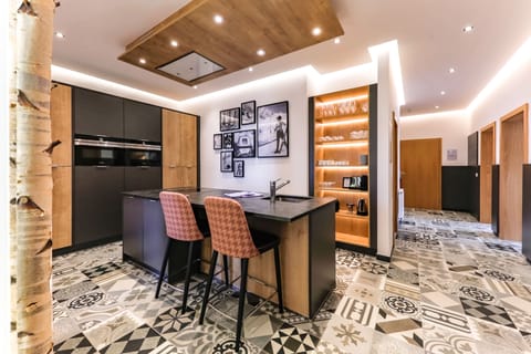 Apartment, 4 Bedrooms, Sauna (Excl. 266 EUR cleaning fee) | Private kitchen | Fridge, microwave, dishwasher, coffee/tea maker