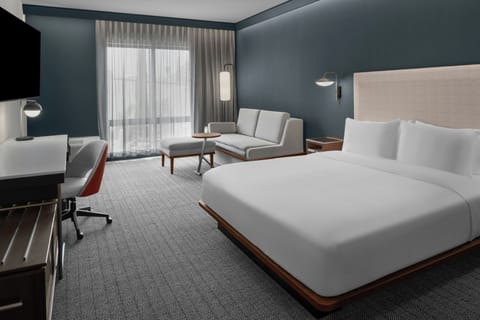 Room, 1 King Bed with Sofa bed | Egyptian cotton sheets, premium bedding, down comforters, pillowtop beds