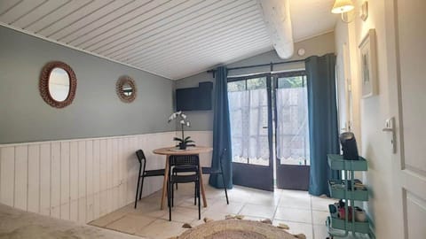 Classic Double Room, Patio | Living area | TV