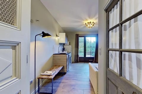 Apartment, Patio, Garden View | Soundproofing, iron/ironing board, free WiFi