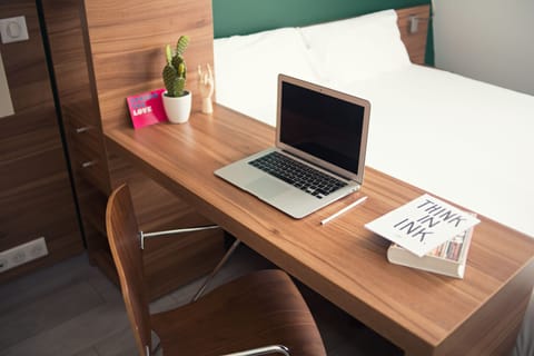 In-room safe, iron/ironing board, travel crib, free WiFi