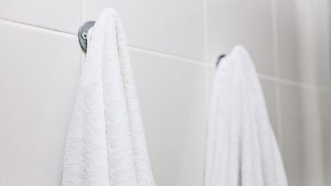 Shower, towels