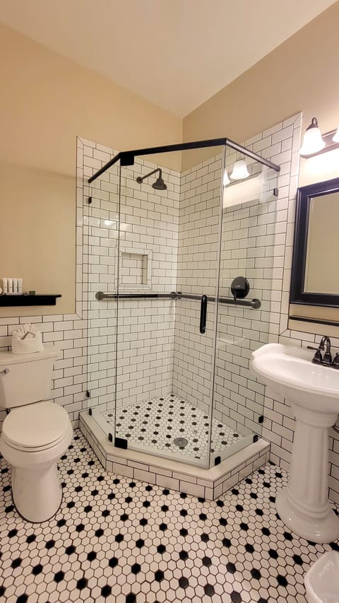 Individually decorated, individually furnished, iron/ironing board