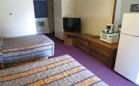 Standard Double Room, 2 Queen Beds | Premium bedding, desk, blackout drapes, free WiFi