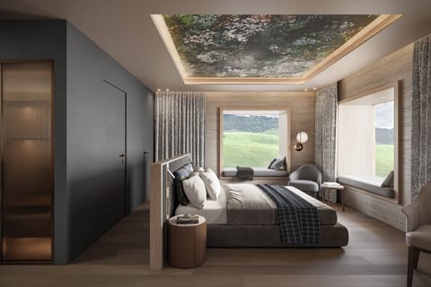 Deluxe Double Room, Hill View | In-room safe, desk, free WiFi