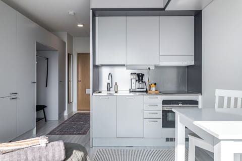 Comfort Studio, City View | Private kitchen