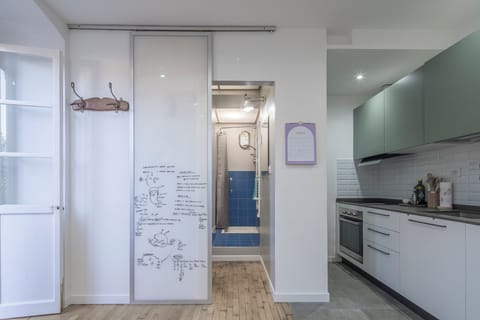 Apartment, Patio | Private kitchen | Fridge, oven, stovetop, espresso maker