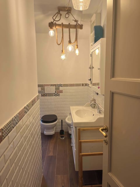 Soap, shampoo, toilet paper