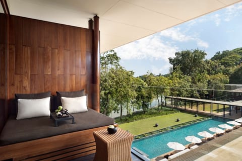 Deluxe Room, River View | Private pool