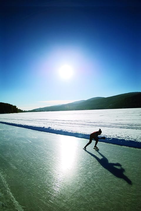 Ice skating