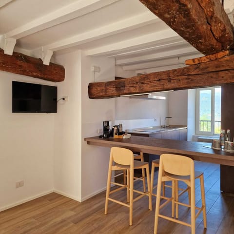 Deluxe Apartment, Hill View | Private kitchen | Coffee/tea maker