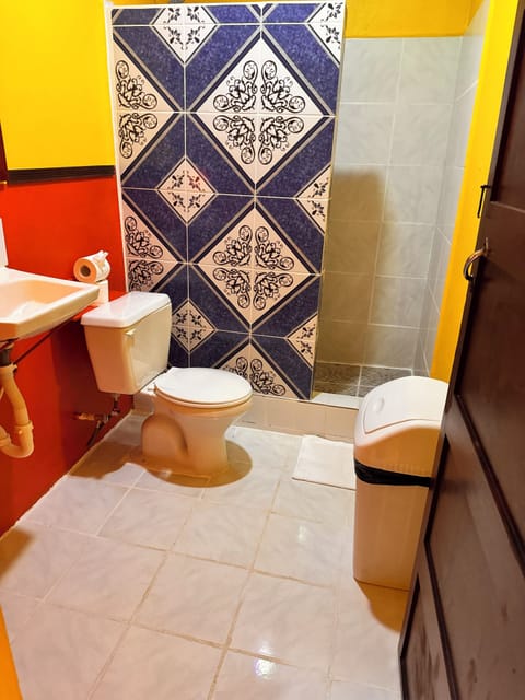 Standard Double or Twin Room | Bathroom | Shower, towels, soap, toilet paper