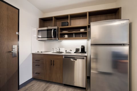 Suite, 1 King Bed, Non Smoking | Private kitchen | Coffee/tea maker