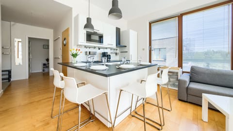 Apartament (51) with roof terrace | Living area | Flat-screen TV