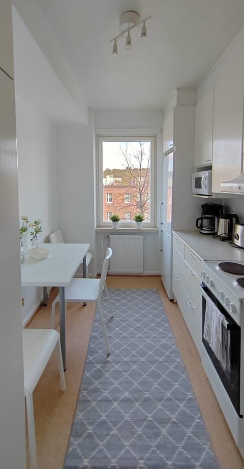 Comfort Apartment, 3 Bedrooms, Courtyard View | Private kitchen | Coffee/tea maker