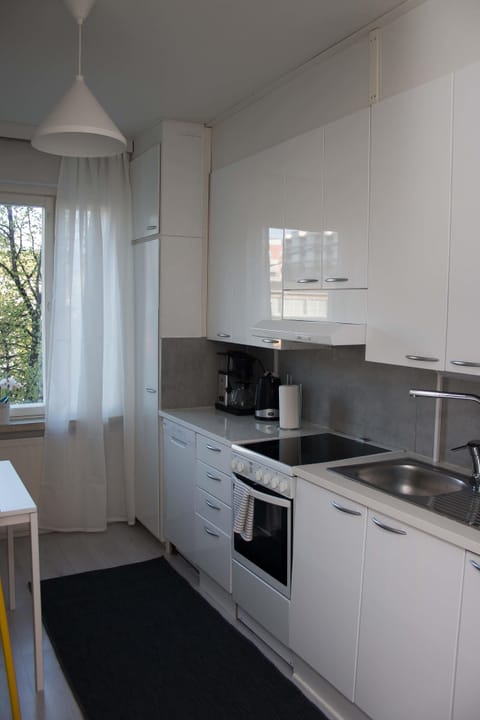 Comfort Apartment, 2 Bedrooms, City View | Private kitchen