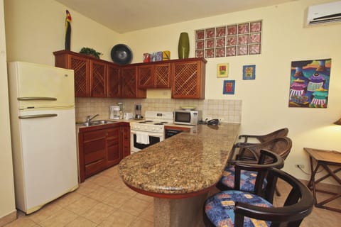 Standard Condo | Private kitchen | Full-size fridge, microwave, stovetop, dishwasher