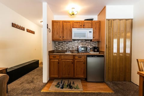 Condo, 1 Bedroom | Private kitchen | Fridge, coffee/tea maker, toaster