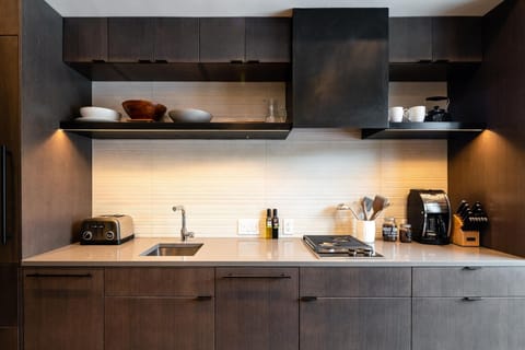 Condo, 1 Bedroom | Private kitchen | Coffee/tea maker