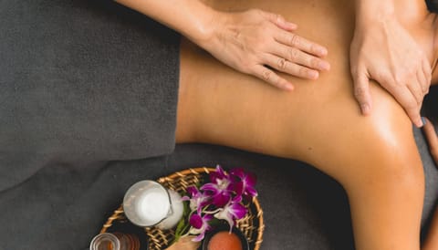 Body treatments, aromatherapy, deep-tissue massages, Swedish massages