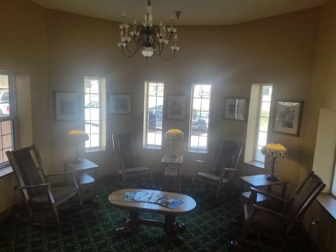 Lobby sitting area