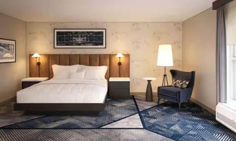 Room, 1 King Bed | Premium bedding, pillowtop beds, in-room safe, desk