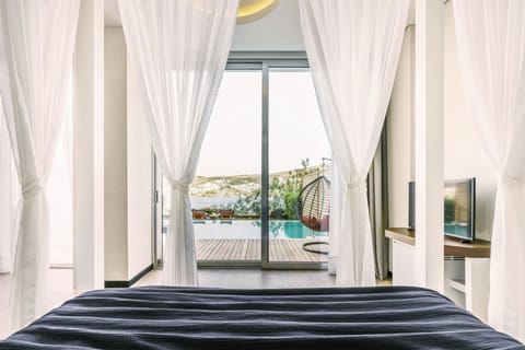 Exclusive Suite, 1 Bedroom, Private Pool, Sea View | View from room