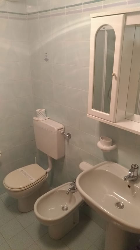 Free toiletries, hair dryer, bidet, towels