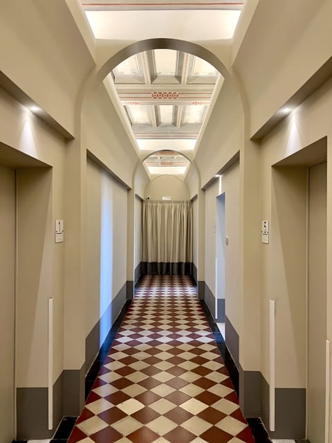 Interior entrance