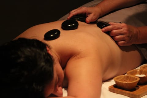 Hydrotherapy, hot stone massages, deep-tissue massages