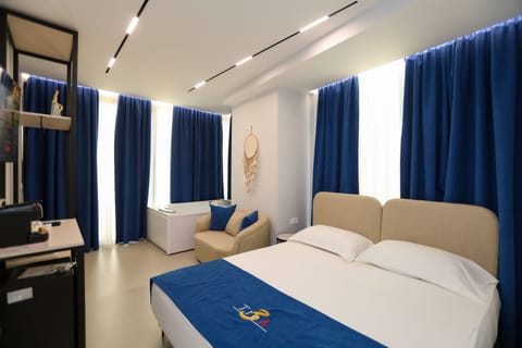 Comfort Double Room, Balcony, Beach View | In-room safe, soundproofing, iron/ironing board, free WiFi