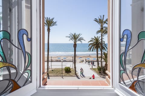 Deluxe Apartment, 3 Bedrooms, Sea View, Beachfront (Paseo de la Ribera 44) | View from room