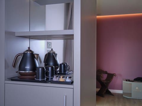 Suite con sauna, bagno turco, doccia emozionale privata e terrazza panoramica | Premium bedding, minibar, in-room safe, desk