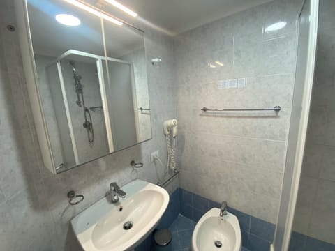 Superior Triple Room | Bathroom | Shower, free toiletries, hair dryer, towels