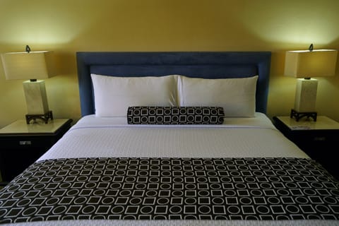 Premium bedding, desk, soundproofing, iron/ironing board