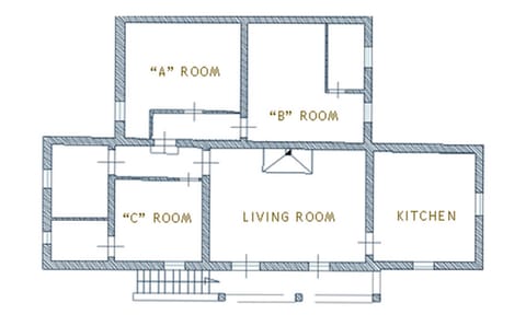 Traditional Apartment, 3 Bedrooms (Sodi) | Floor plan