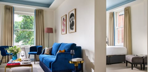 Suite, 1 King Bed (Experience) | Egyptian cotton sheets, premium bedding, pillowtop beds, minibar