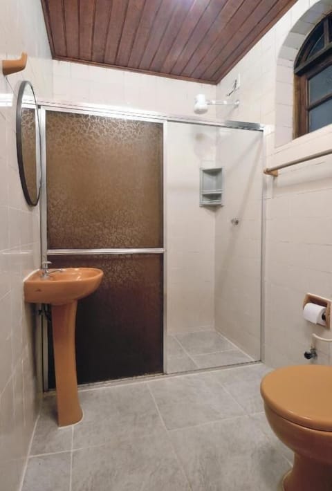 Soap, shampoo, toilet paper