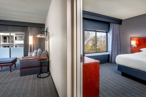 Suite, 1 Bedroom | Premium bedding, desk, laptop workspace, blackout drapes