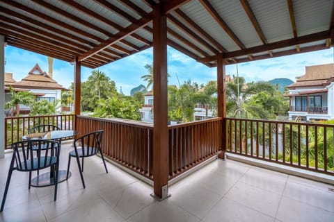 Villa, 3 Bedrooms, Balcony, Pool View | Courtyard view