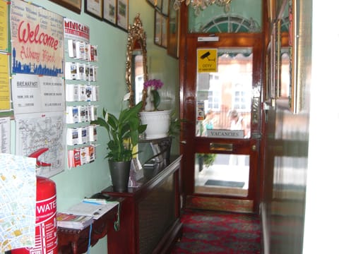 Interior entrance