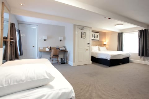 Family Room | Premium bedding, iron/ironing board, free WiFi, bed sheets