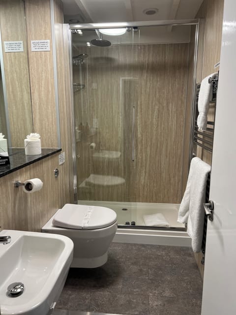 Standard Double Room, Private Bathroom (bathroom adjacent) | Bathroom | Shower, free toiletries, hair dryer, towels