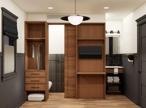 Premium bedding, blackout drapes, free WiFi, bed sheets