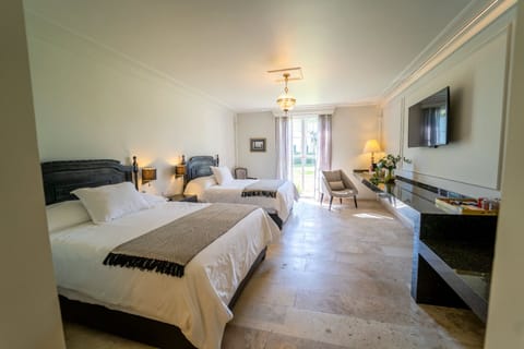 Exclusive Room, 2 Double Beds | 20 bedrooms, Egyptian cotton sheets, premium bedding, down comforters